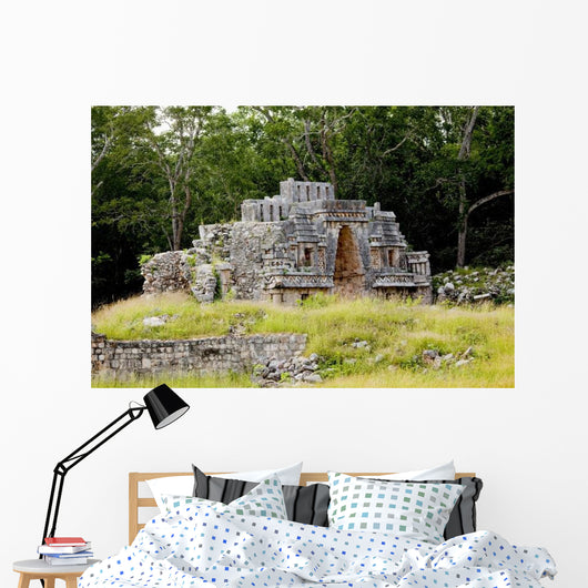 Gateway Arch Mayan Ruins Wall Decal