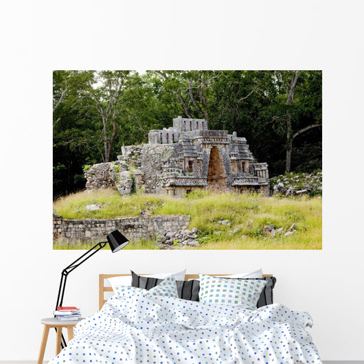 Gateway Arch Mayan Ruins Wall Decal