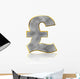 Bling Pound Symbol Wall Decal