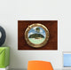 Submarine Peephole Window to Exotic Island Wall Mural