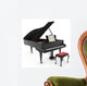 Grand Pianio Wall Decal