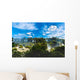 Iguazu Falls, the largest series of waterfalls of the world, located at the Brazilian and Argentinian border. View from Brazilian side. Wall Mural