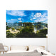 Iguazu Falls, the largest series of waterfalls of the world, located at the Brazilian and Argentinian border. View from Brazilian side. Wall Mural