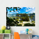 Iguazu Falls, the largest series of waterfalls of the world, located at the Brazilian and Argentinian border. View from Brazilian side. Wall Mural