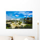 Iguazu Falls, the largest series of waterfalls of the world, located at the Brazilian and Argentinian border. View from Brazilian side. Wall Mural