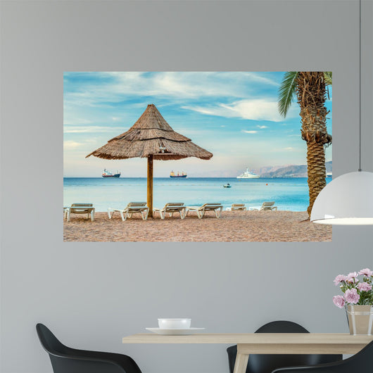 Relaxing Atmosphere Central Public Wall Decal