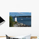 Salem Harbor Lighthouse Fort Wall Decal