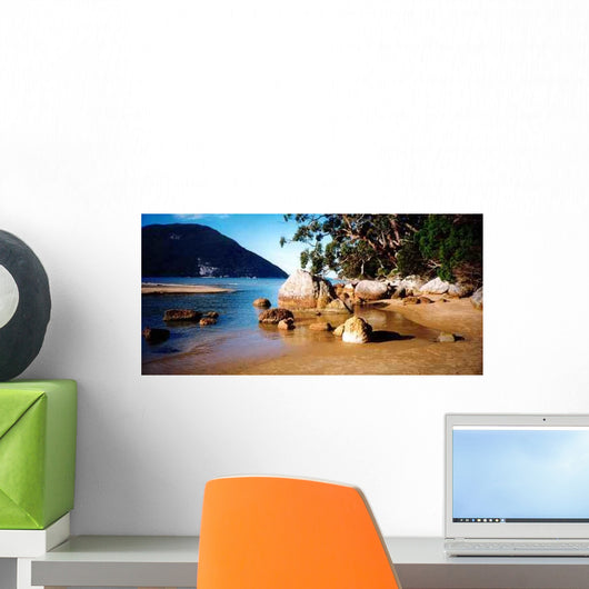 Beach Rocks Wall Decal Design 1