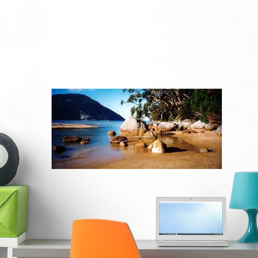 Beach Rocks Wall Decal Design 1