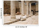 roman columns in jerusalem Wall Mural