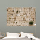 the jerusalem wailing wall - closeup Wall Mural