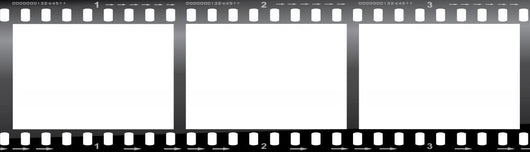 Camera Film Strip - Blank Wall Mural