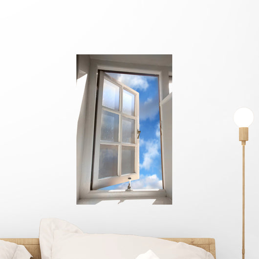 Window Wall Mural