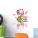 Pink Lotus Flower Wall Decal
