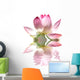 Pink Lotus Flower Wall Decal