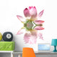 Pink Lotus Flower Wall Decal