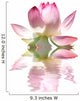 Pink Lotus Flower Wall Decal