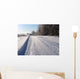 Dirt Road Winter Wall Decal