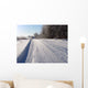 Dirt Road Winter Wall Decal