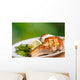 Grilled meat with vegetables Wall Mural