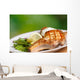 Grilled meat with vegetables Wall Mural