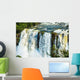 Iguazu Falls, on the border of Brazil and Argentina Wall Mural