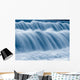 Blue Falling Water Texture Wall Decal