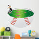 baseball Wall Decal