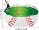 baseball Wall Decal