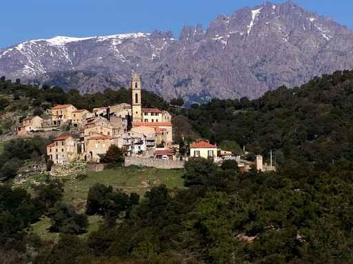 Village Corsica Wall Decal