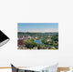 Overview City Morgantown WV Wall Decal
