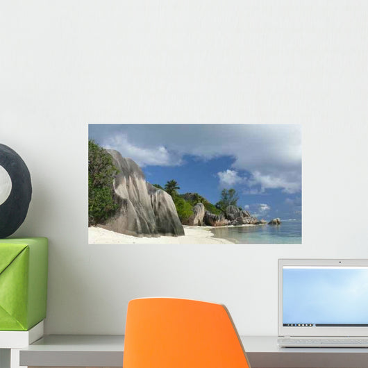 Anse Source D Argent Wall Decal