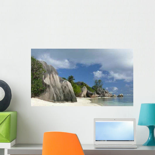 Anse Source D Argent Wall Decal