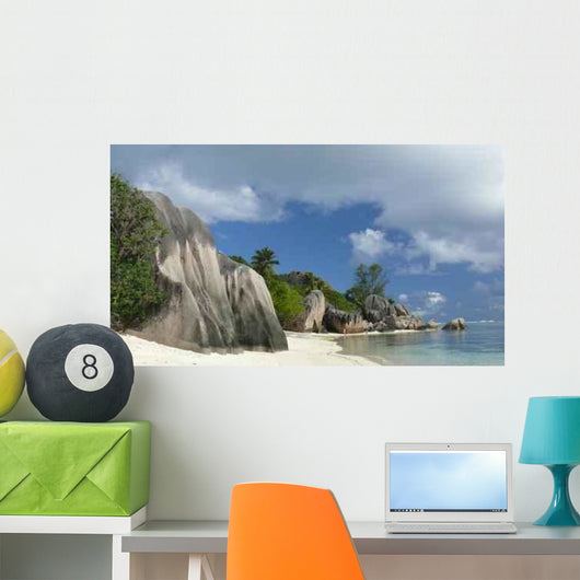 Anse Source D Argent Wall Decal