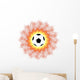 football sun Wall Decal