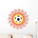 football sun Wall Decal