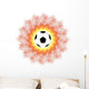 football sun Wall Decal
