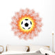 football sun Wall Decal