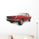Red Classic Car Wall Decal