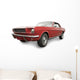 Red Classic Car Wall Decal