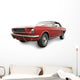Red Classic Car Wall Decal