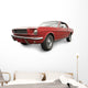 Red Classic Car Wall Decal