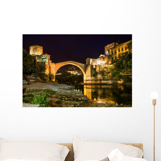 Old Bridge in Mostar - Bosnia and Herzegovina Wall Mural