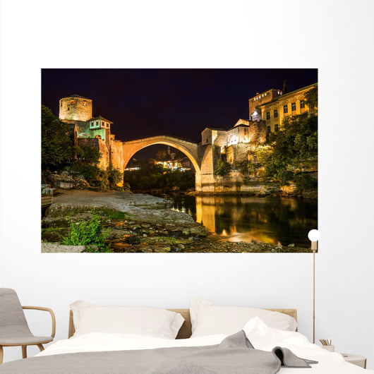 Old Bridge in Mostar - Bosnia and Herzegovina Wall Mural