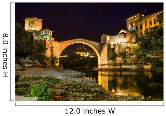 Old Bridge in Mostar - Bosnia and Herzegovina Wall Mural