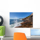 Waves crashing along the coast of Acadia National Park in Maine Wall Mural