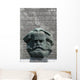 Karl Marx statue Wall Mural