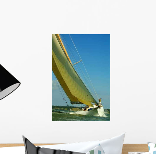 Super Yacht Racing Wall Decal