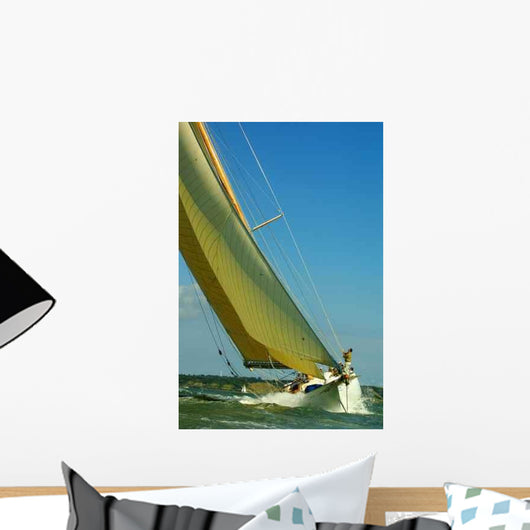 Super Yacht Racing Wall Decal