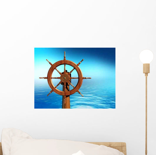 Ship Wheel Wall Decal